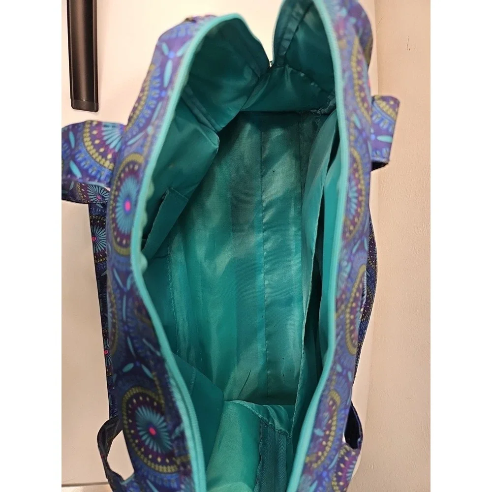 Caboodles Bag Large Make Up Nylon Colorful Carry On Travel - Crafts - EUC‎